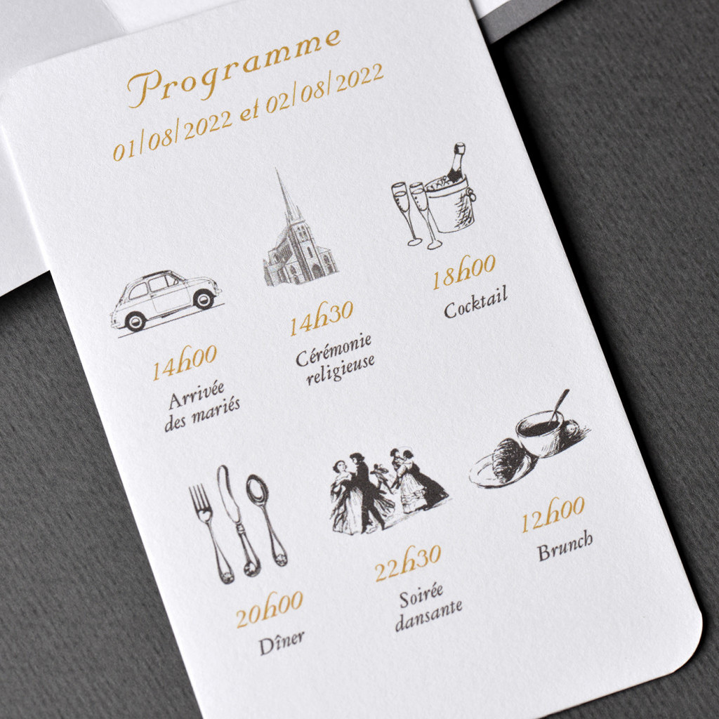 Carton Programme Blanc Naturel / Passport Taupe